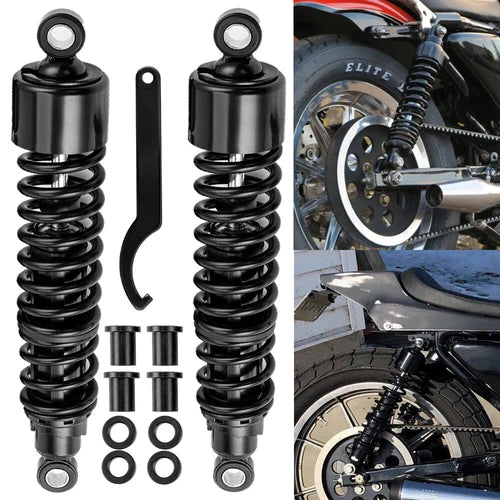 15" 380mm Shocks Absorber Suspension Fit For Harley Dyna Electra Glide Sportster