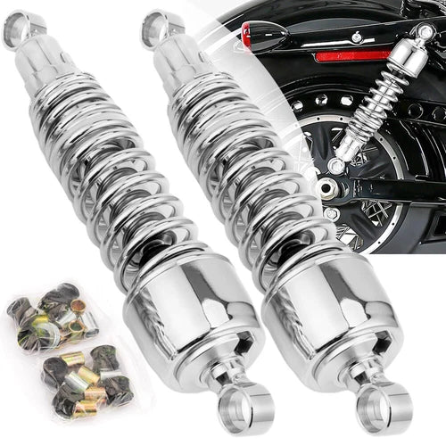 13" Rear Shocks Absorbers For Harley Touring Electra Glide Road Glide FLTR CVO
