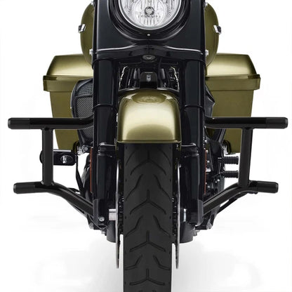 Front Highway Engine Guard Crash Bar For Harley Electra Road Glide King 2009-Up
