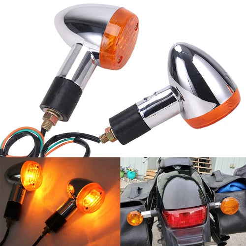 Motorcycle Turn Signal Lights For Suzuki Intruder Volusia 700 750 800 1400 1500