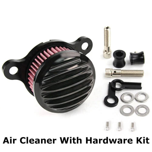 Air Cleaner Intake Filter System Kit For Harley Sportster Iron 883 1200 1988-UP