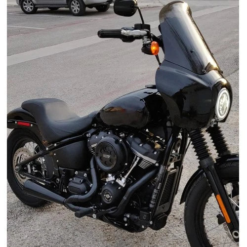 Front Fairing 15" Windshield For Harley Dyna Switchback Wide Super Glide T-Sport