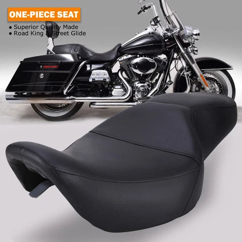 Two-up Rider Driver Passenger Seat For Harley Street Glide 06-07 Road King 97-07