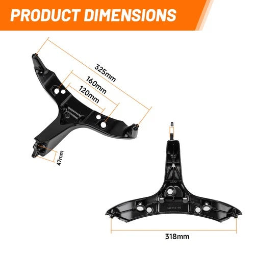 Front Upper Stay Fairing Headlight Mount Bracket Fit For Honda CBR600RR 2003-06