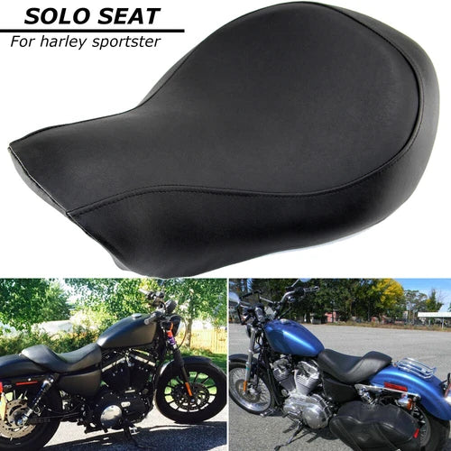 Driver Rider Solo Seat Cushion For Harley Sportster Iron XL 883 1200 48 72 04-15