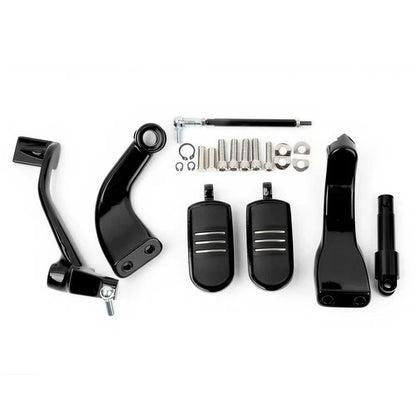 For 2004-2013 Harley Sportster XL 883 & 1200 Forward Mid Control Kit Foot Pegs