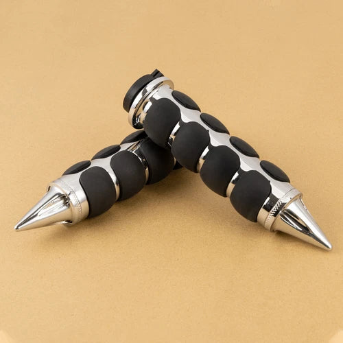 CNC 1" Motorcycle Bike Handlebar Hand Grips for Honda Shadow Spirit 750 VT750DC