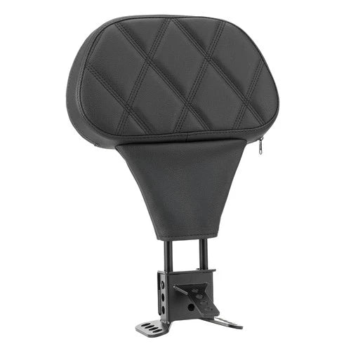 Driver Rider Backrest Adjustable Pad For Harley Touring Street Road Glide 09-25
