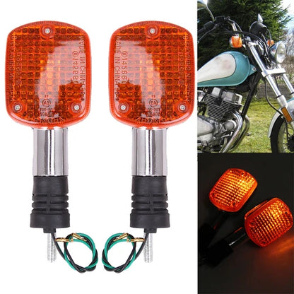 2X Motorcycle Turn Signals Light For Honda Fury VT1300CX VT1300CXA ABS Rebel 250