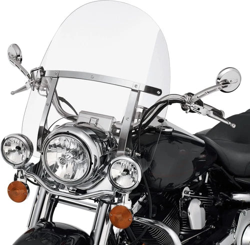 Clear Windshield For Honda Magna Shadow 600 750 1100 Spirit Sabre VT C2 19"x17"