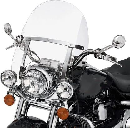 Clear Windshield For Honda Magna Shadow 600 750 1100 Spirit Sabre VT C2 19"x17"