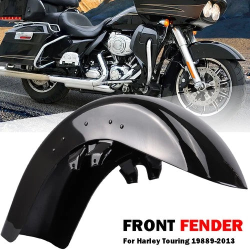 Vivid Black Front Fender For Harley Electra Glide Ultra Limited Road King 89-13