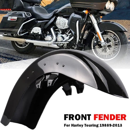 Vivid Black Front Fender For Harley Electra Glide Ultra Limited Road King 89-13