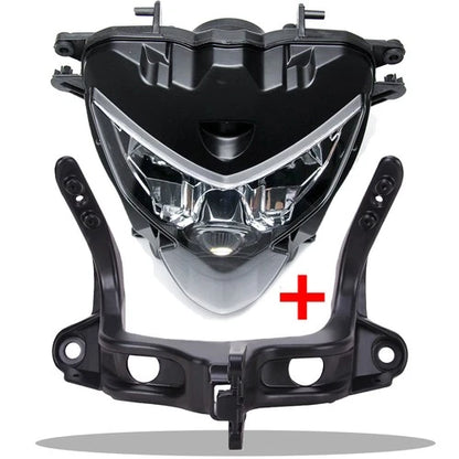 Front Headlight w/ Upper Stay Fairing Bracket For 04-2005 Suzuki GSXR600 GSXR750