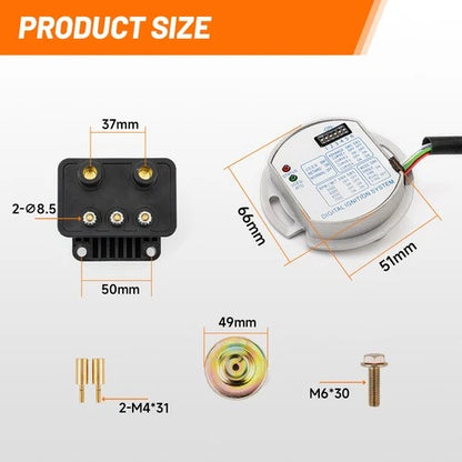 For Harley Big Twin Evo 883 53-660 Single Fire Programmable Ignition Kit