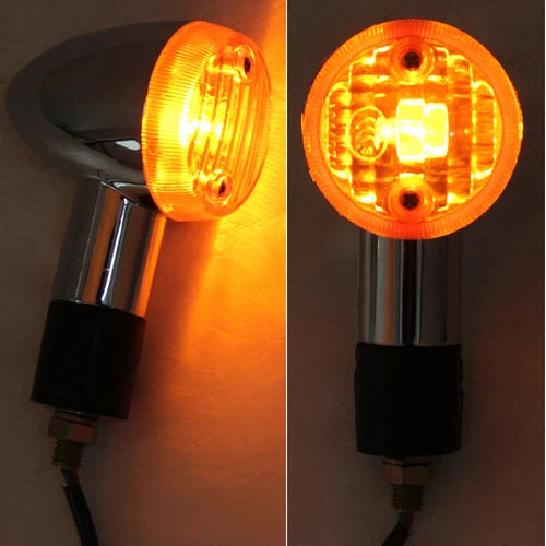 For Kawasaki Vulcan VN 1500 1600 1700 2000 800 900 4PCS Turn Signal Lights Amber