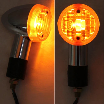 For Kawasaki Vulcan VN 1500 1600 1700 2000 800 900 4PCS Turn Signal Lights Amber