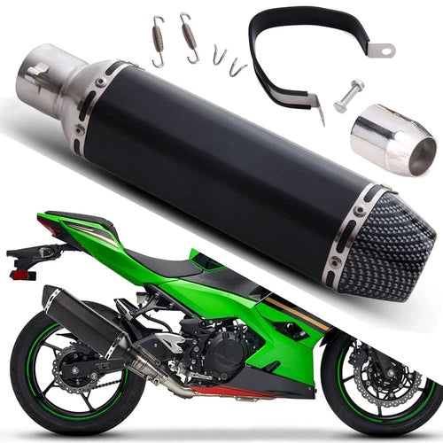 Exhaust Muffler Tail Pipe DB Killer Slip On Universal For Motorcycle ATV 38-51mm