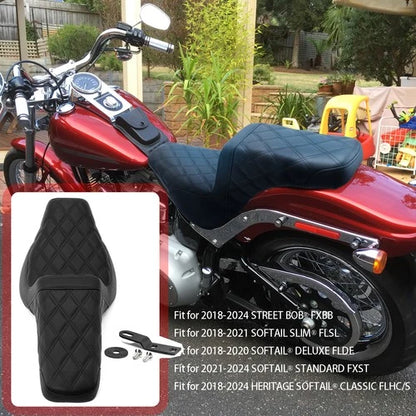 2-UP Passenger Seat For Harley Softail FXST FLSL Street-Bob FXBBS FXBB 2020-2025