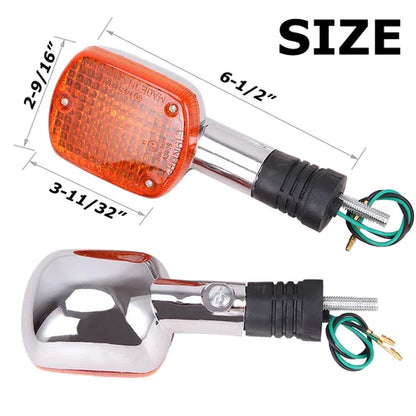 2x Motorcycle Turn Signals Light For Honda Shadow 800 ACE 1100 750 Aero 1100 750