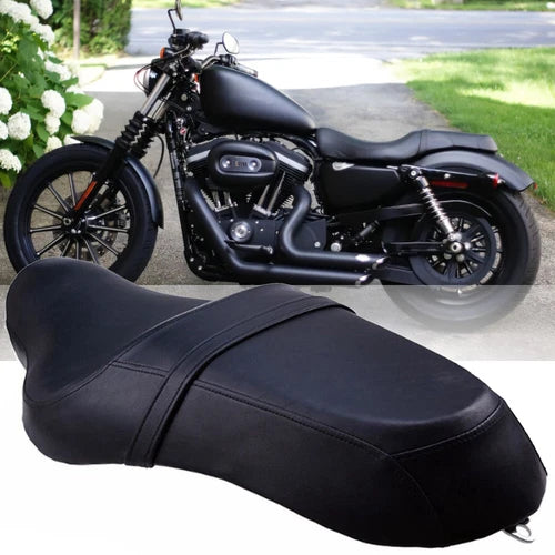 Driver & Passenger Two Up Seat For Harley Sportster 883 1200 48 72 Iron XL 883
