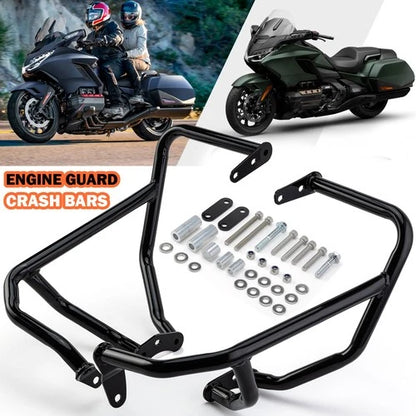 Highway Engine Guard Crash Bars Fit For Honda GoldWing GL1800 F6B Bagger 2018-24