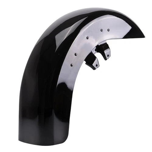 Vivid Black Front Fender For Harley Touring Road King Street Glide CVO 1989-2013