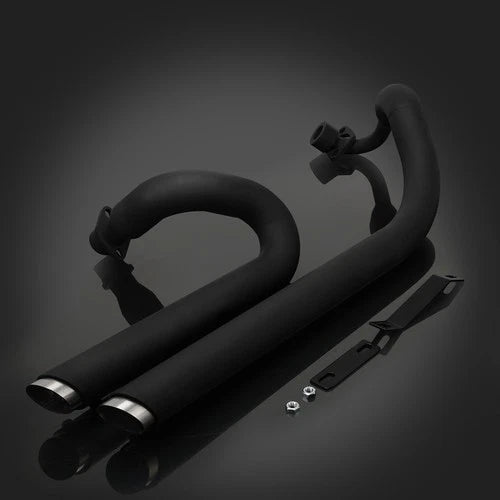 Black Exhaust Pipe Systems Fit for Yamaha V star 650 XVS650 Dragstar 650 XVS400