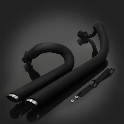 Black Exhaust Pipe Systems Fit for Yamaha V star 650 XVS650 Dragstar 650 XVS400