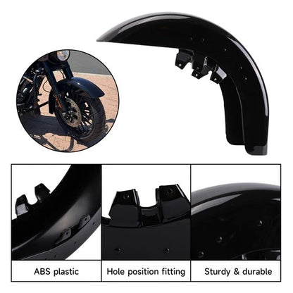 Vivid Black Front Fender For Harley Electra Glide Ultra Limited Road King 89-13