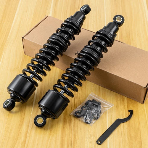 15" 380mm Shocks Absorber Suspension Fit For Harley Dyna Electra Glide Sportster
