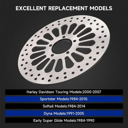 11.5" Front Rear Brake Rotors for Harley Softail Deluxe FatBoy Heritage 2000-14