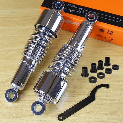 2X For Harley Street Electra Glide Road King Touring 10.5" Rear Shocks Absorbers