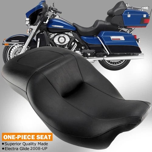 Driver & Passenger Seat Two-up For Harley Electra Glide Ultra Limited CVO 2008+