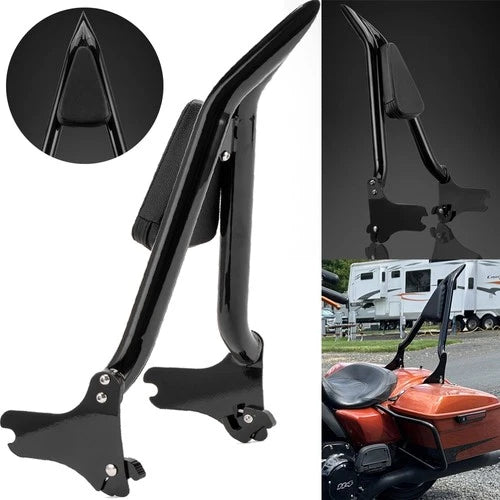 22'' Backrest Sissy Bar w/Pad For Harley Road King Electra Sreet Glide 1997-2008