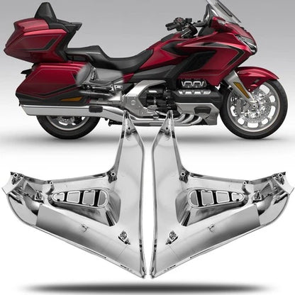 Left & Right Parts Modified Triangle Cover For Honda GoldWing 1800 GL1800 01-11