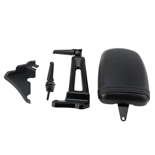 Black Passenger Seat & Footpegs Bracket Fit For Honda Rebel 1100 CMX1100 2021-26