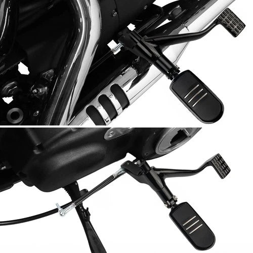 Mid Control Shifter Lever Foot Pegs Kit Fit For Harley Sportster XL 2004-2013