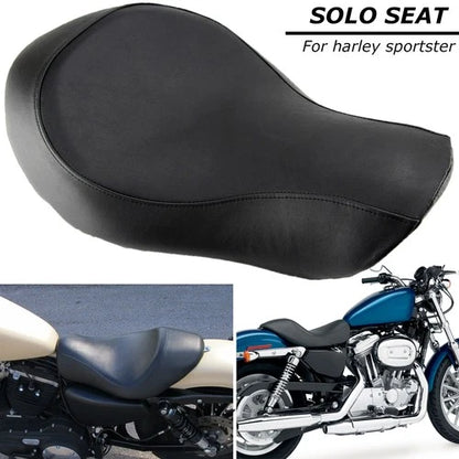 Driver & Rider Solo Seat For Harley Sportster Custom XL 1200 883 72 48 2004-2015
