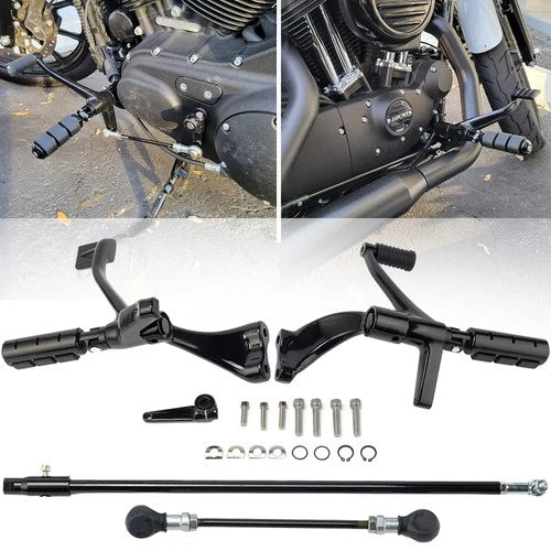 Forward Controls Foot Pegs Levers Linkages For Harley Sportster 883 1200 2014-22