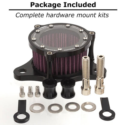 Air Cleaner Intake Filter System Kit For Harley Sportster XL 883 XL 1200 1988-25