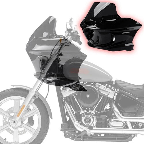 Front Headlight Fairing Windshield w/ Bracket For Harley Low Rider ST 2018-2025