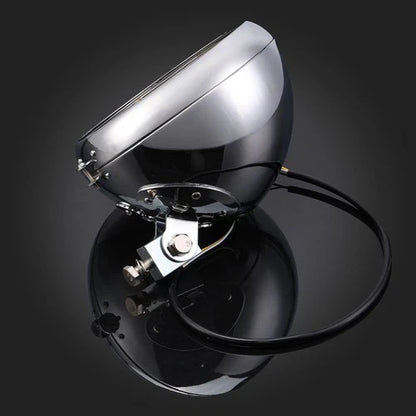 7'' Headlight Housing Light Bucket For Harley Softail & Heritage Softail 1986-11