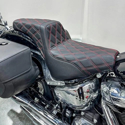 2-UP Passenger Seat For Harley Softail FXST FLSL Street-Bob FXBBS FXBB 2020-2026