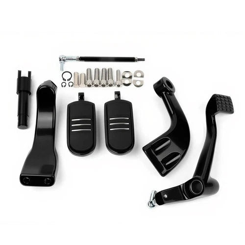 For 2004-2013 Harley Sportster XL 883 & 1200 Forward Mid Control Kit Foot Pegs