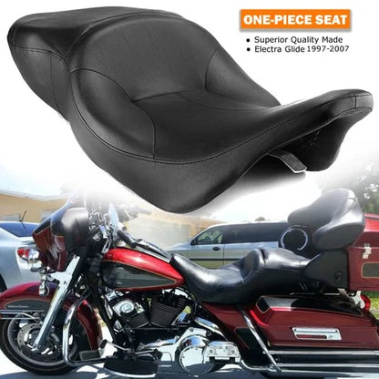 Driver N Passenger Seat 2-Up For Harley Touring Electra Glide Classic 1997-2007