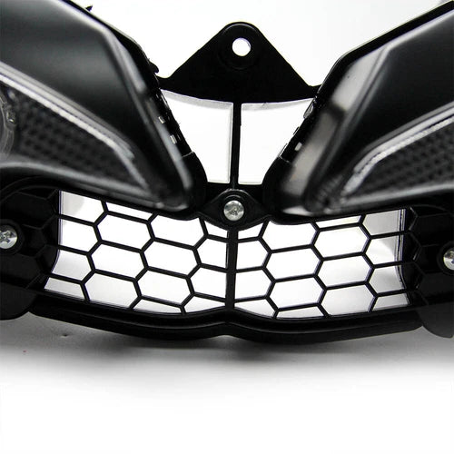 YZF R6S Headlight Lamp Assembly + Fairing Stay Bracket For Yamaha YZF-R6 03-2009