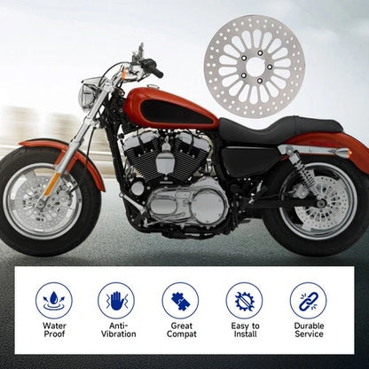 11.5" Front Rear Brake Rotors for Harley Softail Deluxe FatBoy Heritage 2000-14