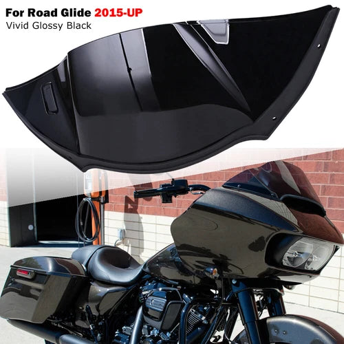 Top Air Duct Cover Fairing on/off switch for Harley Touring Road Glide 2015-2025