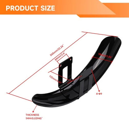Vivid Black Front Fender Fits For Harley Sportster XL Iron 1200 XL883 XL1200 72